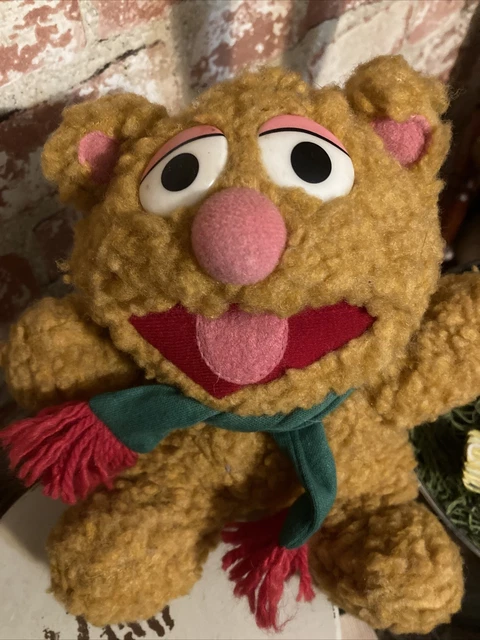 Vintage Baby Fozy Bear Plush Jim Henson's Muppet Babies 1987 Stuffed Animal