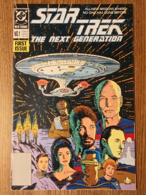 Star Trek The Next Generation #1 (DC Comics, 1989)