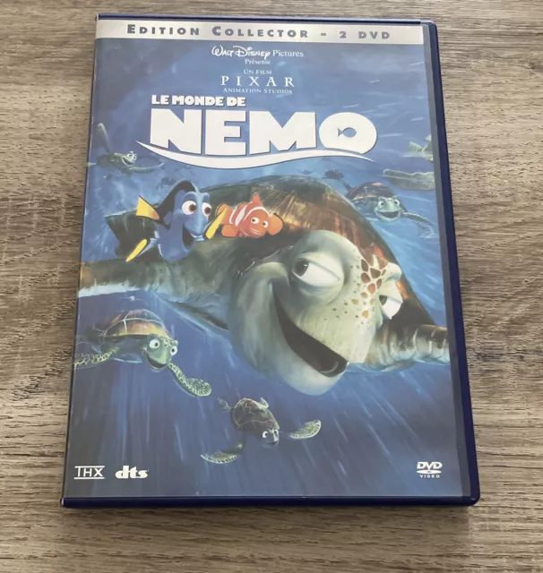 DVD Disney Le Monde De Nemo N°72 Édition Collector 2 DVD Très Bon État