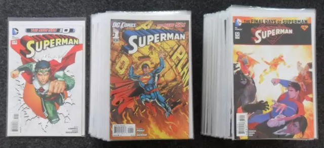 Superman Vol. 3 Nr. 0, 1-52 (2011-2016) - The New 52! - DC Comics USA - Z. 0-1/1