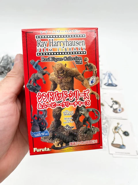 Columbia Ray Harryhausen フィギュア・9個セット FURUTA RAY HARRYHAUSEN Colección de Figuras Reales Vol.1 Conjunto