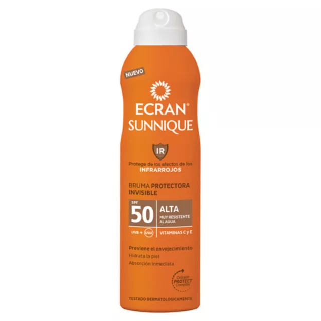 Sonnenschutzspray Ecran Ecran Sunnique SPF 50 [250 ml] 250 ml Spf 50