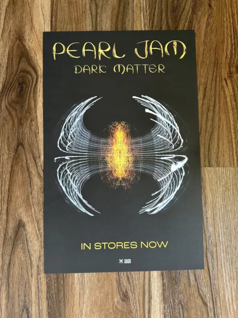 Pearl Jam Dark Matter Listening Party Poster 17x11.  Ships Asap.