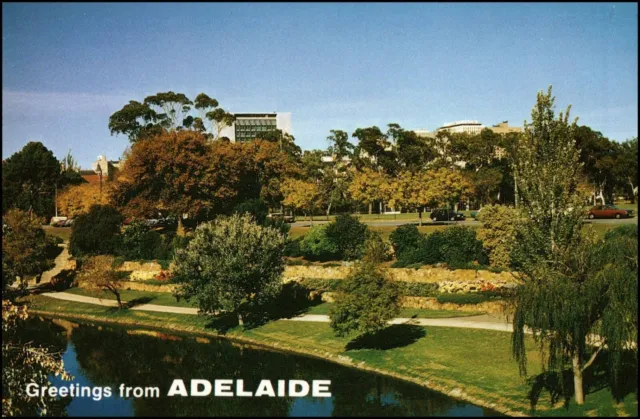 A2961 Australia SA Adelaide Torrens River Gardens postcard