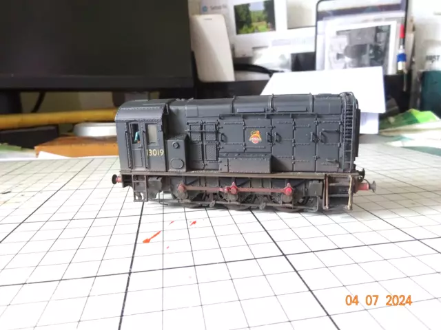 Bachmann 08 Diesel Shunter Br 13019 Professionally Weathered.