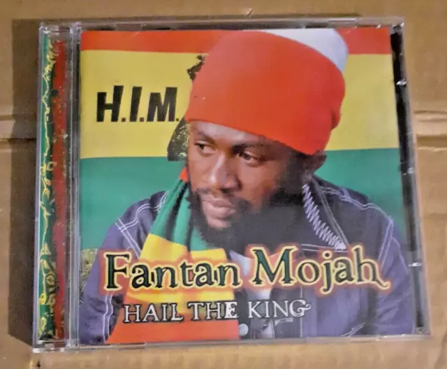 FANTAN MOJAH Hail the king CD 2005 JAMAICA Reggae/Roots/Dancehall/Toast/Dub