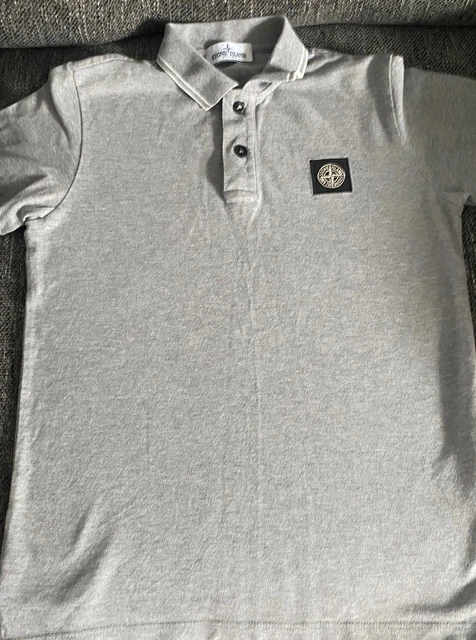 Stone Island polo shirt junior Grey