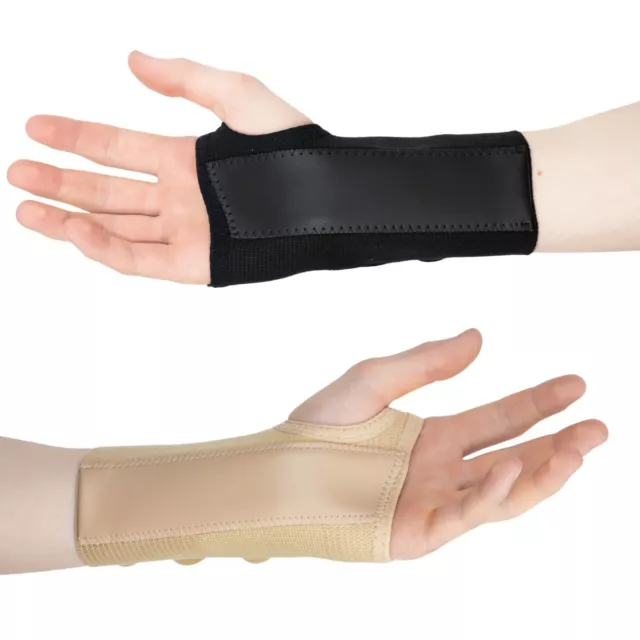 Elastic Wrist Splint Support Brace - Carpal Tunnel Sprain Pain Left Right Carpel