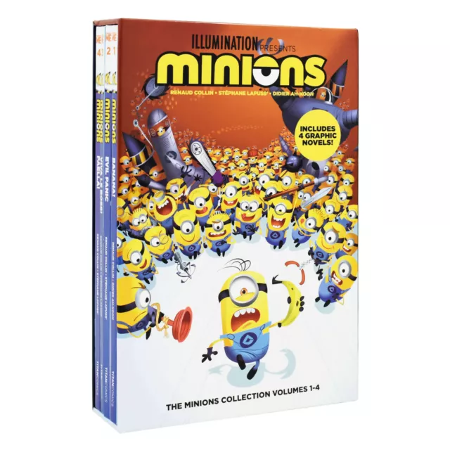 Despicable Me Minions Bananenserie Vo1-4 Graphic Novel Bücher - Alter 0-5 - gebunden