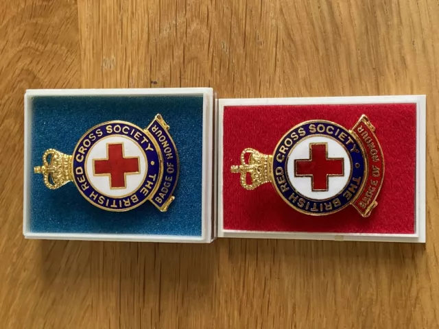 2 Red Cross Badges Of Honour ￼