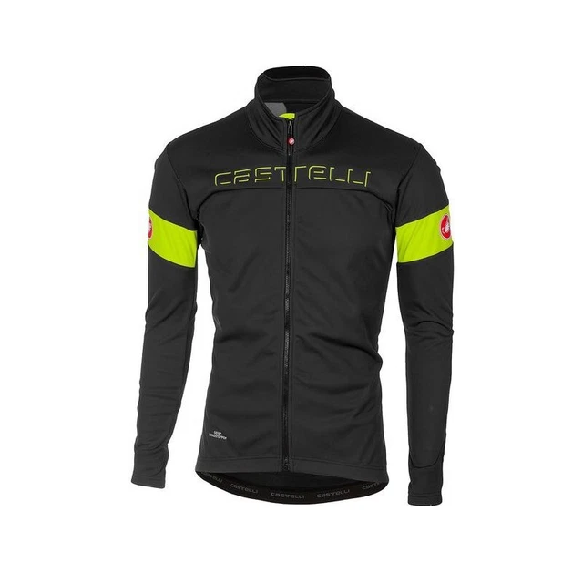 Castelli Giubbino Transition Dark Gray/Yellow Fluo