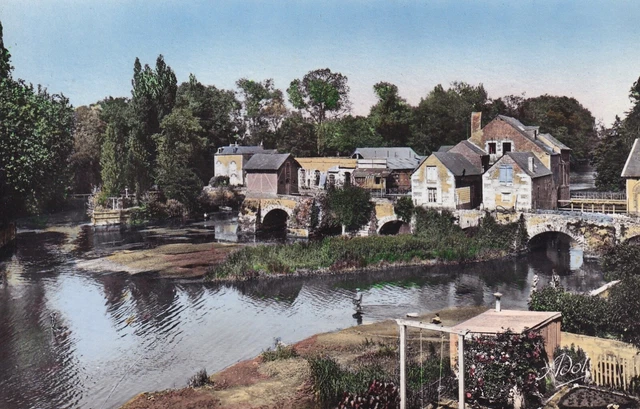 Carte Postale Ancienne – Le Mans – L'Huisne à Pontlieue – Vintage