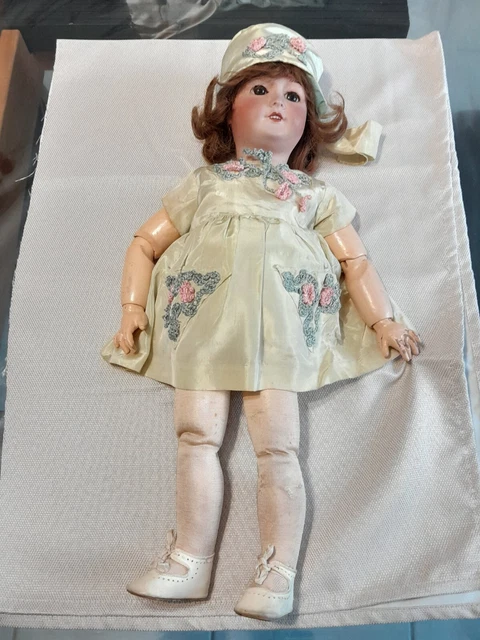 Ancienne Poupée Unis France 301 - Tête Porcelaine 57 Cm - Collection