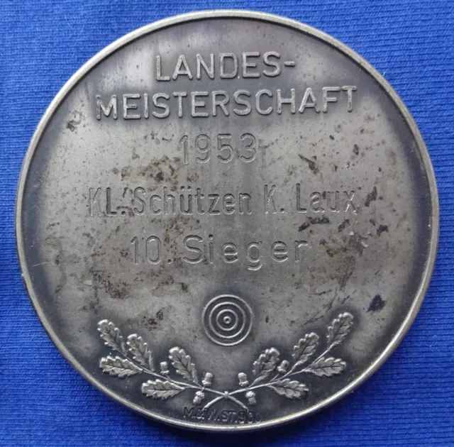 Württembergischer Landesschützen Verein - Silbermedaille 1953 (Mayer&Wilhelm) 2