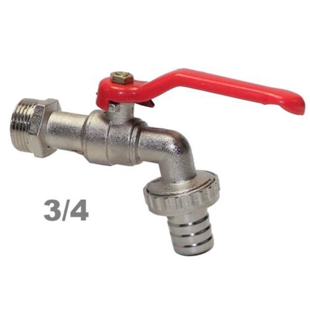 Robinet à Levier Jardin Avec Bras - Filetage BSP 1/2", 3/4", 1" - Pour Installation Extérieure