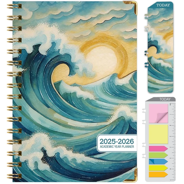 HARDCOVER ACADEMIC YEAR 2025-2026 Planner: (June 2025 Through July 2026