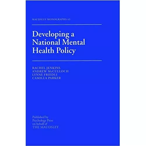 Developing a National Mental Health Policy by Rachel Je - Hardcover NEW Rachel J