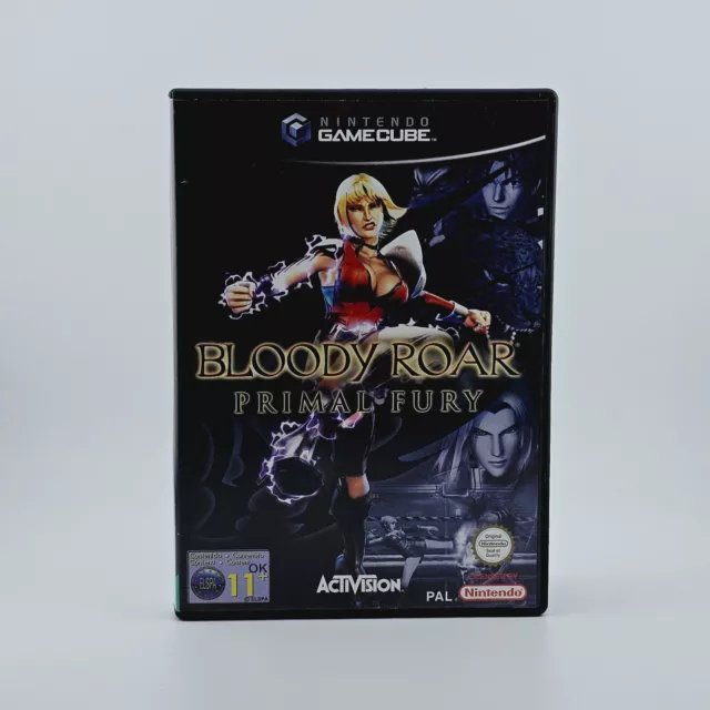 Bloody Roar Primal Fury NGC GameCube PAL GC Good Condition Cleaned Tested