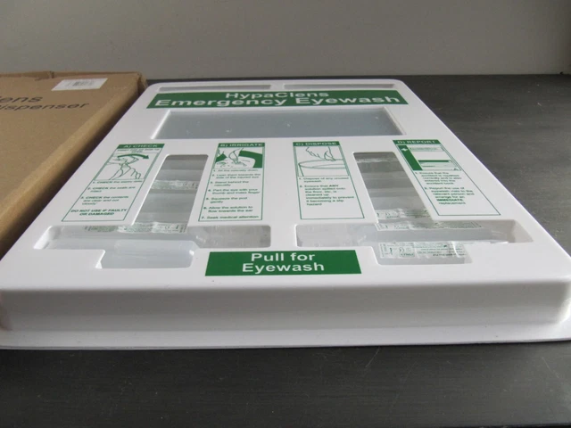 HypaClens Dispenser lavaggio occhi 20 ml con 25 baccelli - Pronto soccorso di sicurezza 3