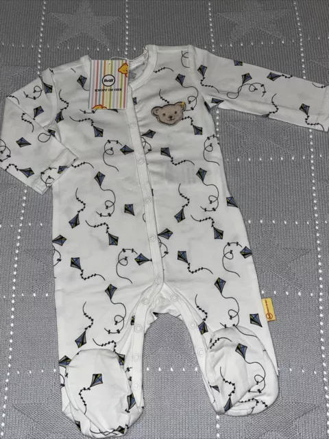 NEU ⭐️ STEIFF ❤️ Baby Unisex ❤️ Schlafanzug * Strampler ❤️ Drachen ❤️ Gr. 56