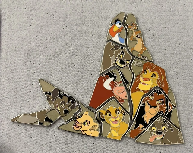 2024 DISNEY PARKS Lion King 30th Anniversary Puzzle Mystery Complete