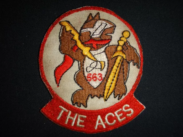 Vietnam Guerra USAF 563rd Militare Combattente Squadrone The Aces Toppa