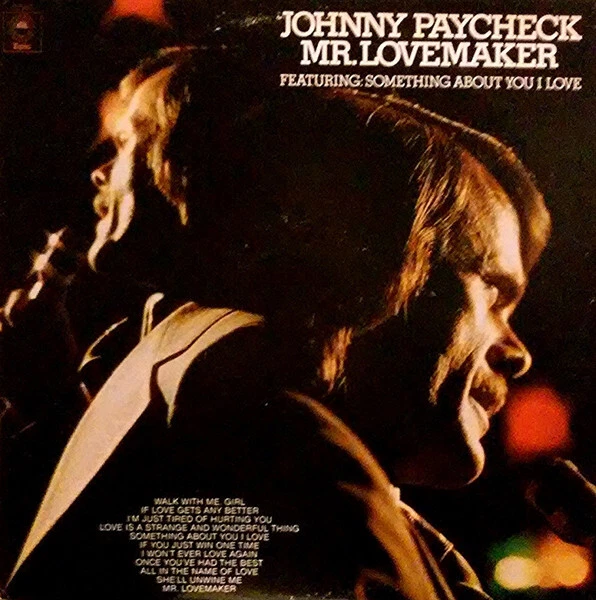 Johnny Paycheck - Mr. Lovemaker - Used Vinyl Record - V11851A