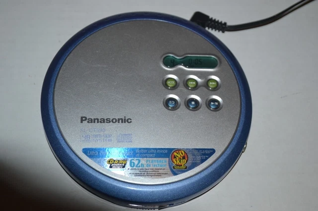 PANASONIC SL-CT590 PORTABLE CD Player Walkman Discman Tested