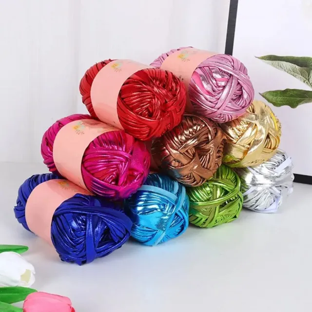 Wide Application Fabric Craft Yarn Colorful Yarn Sunlight Color 100g/Roll
