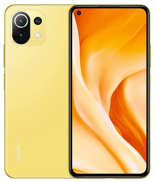 Xiaomi Mi 11 Lite 5G 128 GB gelb Smartphone Handy Sehr gut refurbished WOW