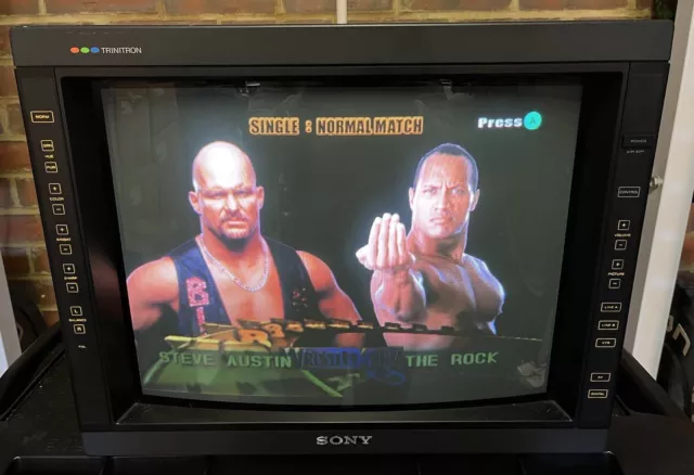 Sony PVM-2130QM Trinitron Color Video Monitor Gaming Retro