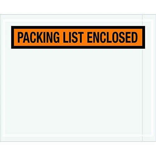Tape Logic TLPL12"Packing List Enclosed" Envelopes Panel Face 4 1/2" x 5 1/2"...