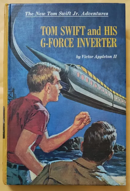 Tom Swift and His G-Force Inverter,#30,Victor Appleton II Book,Pictorial,1968,VG