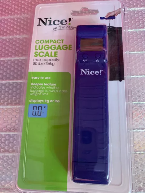 Nice Travel Smart Compact Digital Luggage Scale