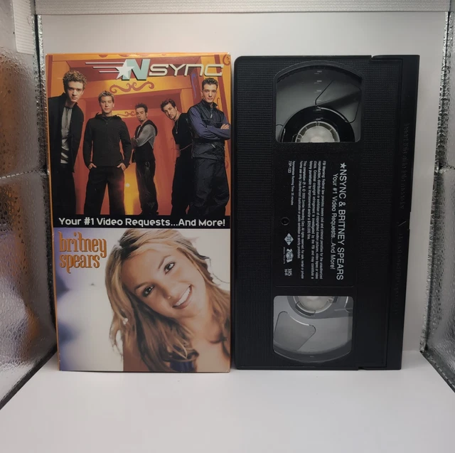 Nsync Britney Spears Vhs Your 1 Video Requests And More 2000 £447 