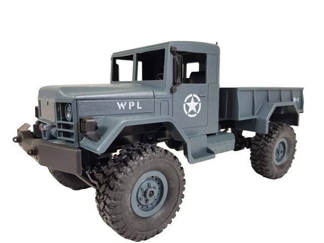 Voiture Télécommandée Militaire JJRC C8815 4x4 Avec Treuil Et Bâche - Échelle 1:10 - Neuf