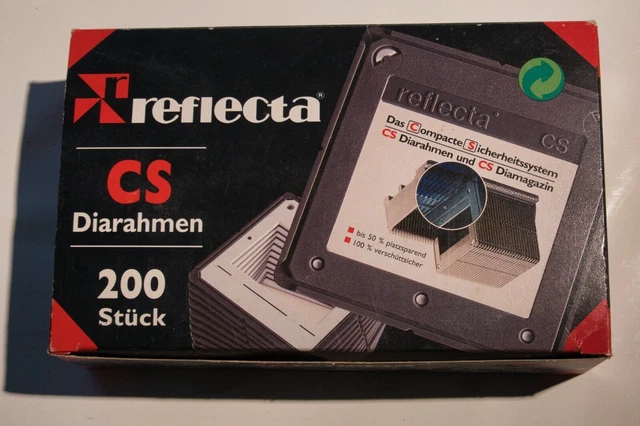 Reflecta CS2-Rahmen 200er CS2 200 Slide Frames System Agfa Diarahmen Dia Rahmen