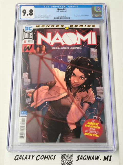 Naomi #1 - CGC 9.8 - 1st Appearance Naomi McDuffie