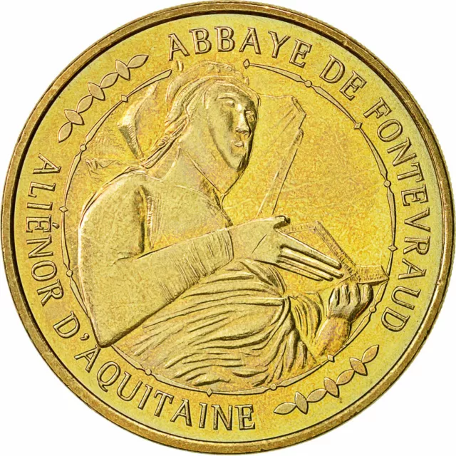 [#520427] France, Token, Touristic token, Fontevraud - Abbaye Royale n°4, 2011,