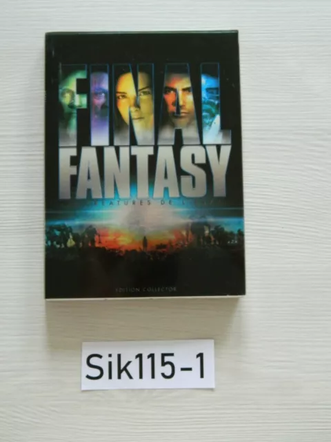 DVD comme NEUF FINAL FANTASY les créatures de l'esprit EDITION COLLECTOR ZONE 2
