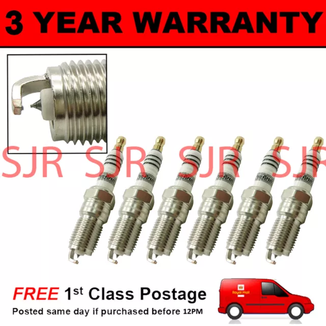 6X Iridium Platinum Spark Plugs For Ford Mondeo Iii St220 2002-2007