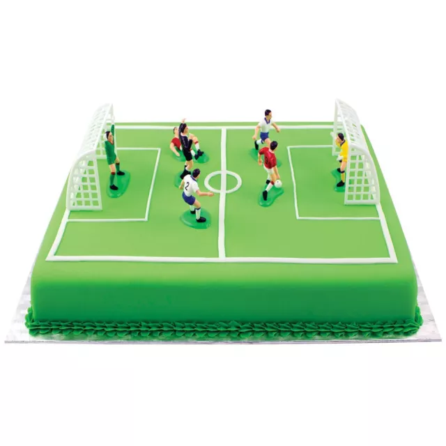 PME Soccer Football Cake Topper Decorations Birthday Cake Decorating 9 Piece Set