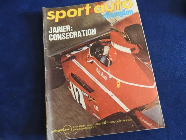 revue sport auto n°150 les 24h du mans 1974