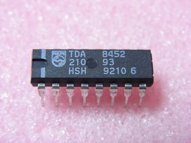 Circuit Intégré TDA2002 - Amplificateur Audio 8W, Marque SGS, Neuf Sous Emballage