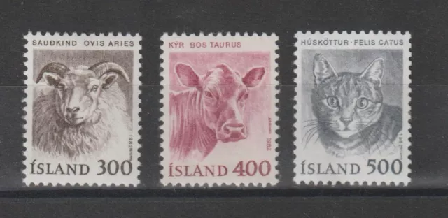 1982 Islanda Iceland Fauna 5° Serie 3 Val  Mnh Mf94670