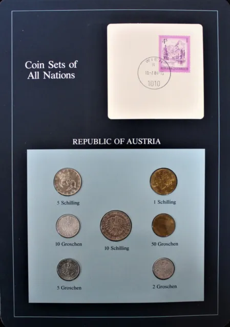﻿Coin Sets of All Nations (AUSTRIA)