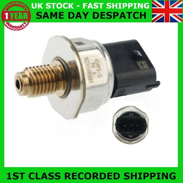 FUEL RAIL PRESSURE Sensor Fit Vauxhall Opel Corsa D Mokka X Zafira 1.7