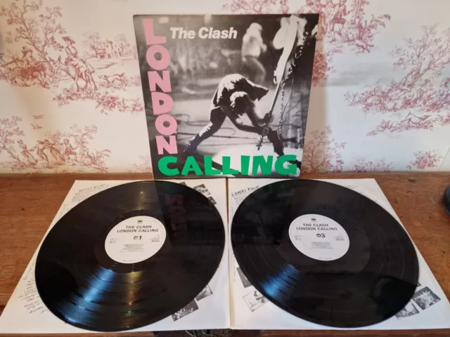 The Clash London Calling  Double Vinyle Neuf  De 1979 !!!  Punk Anglais