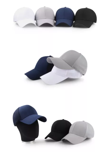 XL~2XL 61~64Cm Mqum Herren Baseball Cap Mütze Hut Große Hüte mit Klettverschluss