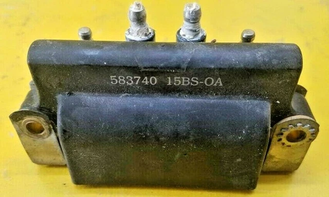 1993 Johnson Evinrude 15 HP Ignition Coil Assembly 0583740